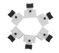 VILLFUL 6pcs Heavy Duty Electric Tool Trigger Switch with Safety Lock for Metal Chop Saw Replacement Plastic Construction for Industrial Steel Cutting Machines