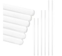 VILLFUL 6pcs High Borosilicate Glass Stirring Rods with Rounded Ends Laboratory Stir Sticks for Chemical Biochemical Research and Liquid Drainage Easy to Clean Lengths