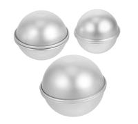 VILLFUL 6pcs Multi Use Sphere Soap Molds Durable Bath Salt Ball Making Kit for Creative Handmade Soap Crafting at Home and Studio