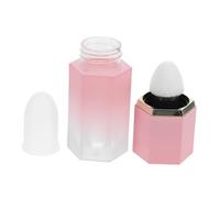 VILLFUL 6pcs Pink Hexagonal Lip Gloss Tubes Refillable Empty Lipstick Containers DIY Cosmetic Bottles for Lip Oil Blush Eyeshadow Concealer Plastic Makeup Tubes