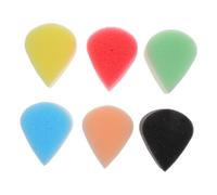 VILLFUL 6pcs Tear Drop Face Paint Sponges High Density Waterdrop Shape Skin Facial Sponges for Art Classes Craft Painting Safe Makeup Tools