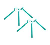 VILLFUL 6pcs Tongue Tip Oral Muscle Trainer for Speech Rehabilitation Tongue Elevation and Lateralization Tools for Mouth Strengthening, Green 3pcs Set, Suitable for Oral Motor Therapy