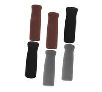 VILLFUL 6pcs Walking Cane Handle Wraps Non-Slip Thickened Grip Covers for Standard Walking Sticks Comfortable Foam Padding Reduces Hand Fatigue Easy to Install Crutch Handle Accessories