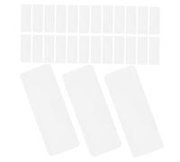 VILLFUL 70pcs Reusable Dry Erase Magnetic Labels with Strong Adhesion Writable Whiteboard Magnets for Classroom Office and Home Use Blank Magnetic Name Plates for Easy Information Update