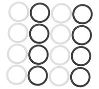 VILLFUL 8 Pairs Sink Drain Accessories Basin Drain Gasket Sink Washer Replacement Washing Machine Sealing Ring Pipe Seal Ring Eva