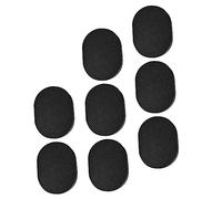 VILLFUL 8Pcs Facial Makeup Sponges Charcoal Washing Sponges for Makeup Application Compact Powder Puff for Oily Mixed Skin