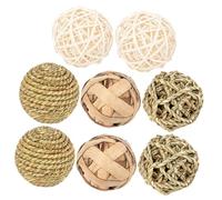 VILLFUL 8pcs Pet Molar Toys Small Animal Chew Toys for Hamsters Rabbits Guinea Pigs Dental Care for Small Pets