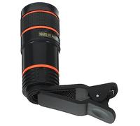 VILLFUL 8x Telephoto Clip-on Mobile Phone Lens with High-definition Macro and Low Distortion for Clear Image Quality in Tourism and Animal Observation