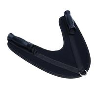 VILLFUL Ab Harness V-shape Belt Pvc Nylon Black Exercise Strap
