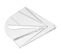 VILLFUL Acrylic Center Scribe Gauge Woodworking Mark Line Gauge Precise Scale for Lathe Wood Turning and Drilling for Woodturners and Carpenter Measuring