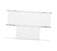 VILLFUL Acrylic Eyelash Tweezers Holder Stand for Extension Supplies Display Rack for Salon and Home Organization Space-Saving Storage for Lash Tools