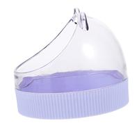 VILLFUL Acrylic Hamster Feeding Bowl Removable Pet Bowl for Hamster Chinchilla Rat Easy Wash Compact Design Safe Durable