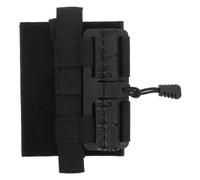 VILLFUL Adjustable Black Cat Tactical Harness Vest, Escape-proof Security for Small Cats and Kittens, Outdoor Walking Safety Pet Vest