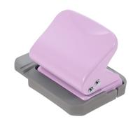 VILLFUL Adjustable Paper Puncher for Loose Leaf Binding Manual Office Hole Punch with Ergonomic Design Plastic Metal Construction Suitable for Paper Cardstock and Craft Projects