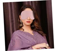 VILLFUL Adjustable PU Leather Sleep Eye Mask for Women Complete Light Blocking Blindfold for Cosplay and Masquerade Soft Comfortable Fit for Sleep and Role-Playing