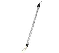 VILLFUL Aluminium Alloy Clothes Drying Pole Lightweight Telescopic Handle Extendable Laundry Rod for Hanging Clothes Retractable Clothing Hook for Balcony and Home Use