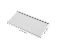 VILLFUL Aluminum Alloy Name Plate Holder Wall Mounted Seating Sign for Office Desk Door Professional Employee Identification Lightweight Plaque for Business Meetings