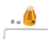 VILLFUL Aluminum Alloy Tuning Fork Base with Pink Crystal Handle Holder for Musical Instruments Meditation Stability Support Replacement Part