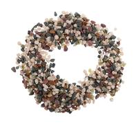 VILLFUL Aquarium Gravel for Fish Tanks Decorative River Stones Small Pebbles for Indoor Plants and Landscaping Durable Stream Rocks for Aquatic Environments