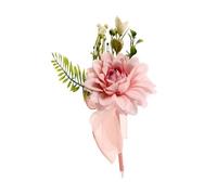 VILLFUL Artificial Bouquet Ballpoint Pen with Ergonomic Long Handle Lifelike Flower Design for Comfortable Writing Romantic Mother's Day Gift Lasting Beauty Decorative Pen for Women