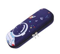 VILLFUL Astronaut Pencil Case Space Design Compartments for Pens Lightweight and Sturdy for Student Artists and School Supplies Cute Cartoon Theme for Party