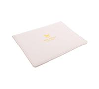 VILLFUL Birth Certificate Holder Organizer with Carousel Design PU Document Protector Sleeve for Medical Certificates Secure Travel Storage for Family Papers