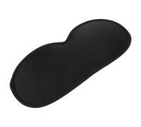 VILLFUL Black 3D Sleep Eye Mask for Women with Adjustable Elastic Band, Memory Foam Material, Enhanced Light Blocking and Breathable One-piece Design for Comfortable Night Sleep
