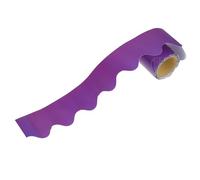 VILLFUL Blackboard Border Trim 5M Purple Chalk Paper Roll Decorative Wall Border for Classroom Decoration