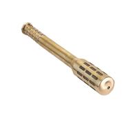 VILLFUL Brass Moxibustion Roller Stick for Body Massage and Circulation Handheld Portable Moxa Burner for Hands Feet and Abdomen Therapy Gold