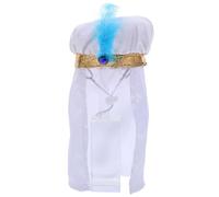 VILLFUL Breathable Arabian Dog Headscarf for Small Pets Middle Eastern Keffiyeh Scarf Comfortable Lightweight Pet Bandana for Halloween Christmas Birthday Parties and Dress-up Photo Prop