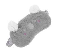 VILLFUL Breathable Koala Eye Mask for Sleeping Cute Cartoon Animal Design Light Blocking Soft Fluffy Material Comfortable Sleep Cover for Travel Home Office Use