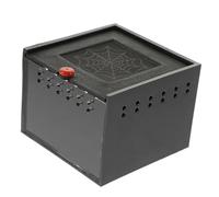 VILLFUL Breathable Reptile Terrarium with Acrylic Panels for Jumping Spiders Durable Pet Keeping Box for Lizards Tarantulas and Small Animals Observation Design with Pull out Lid