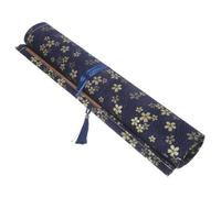 VILLFUL Brush Storage Bag for Calligraphy and Art Supplies Roll up Pencil Case Multiple Compartments for Drawing Pencils and Paint Brushes The Go