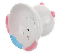 VILLFUL Cat Water Bowl Raised Cat Food Bowls Porcelain Pet Feeder Stain-resistant Easy to Wash