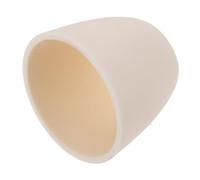 VILLFUL Ceramic Crucible for Laboratory Analysis 40ml High Alumina Crucible with Smooth Surface and Curved Shape for Melting and Refining in Lab Experiments