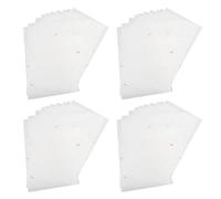 VILLFUL Chinese Calligraphy Paper 40Pcs Handmade Rice Paper with Pressed Flowers for Craft and Painting Practice