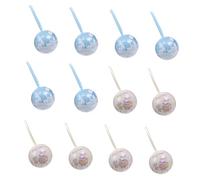 VILLFUL Christmas Ball Ornaments Tinplate Box 12pcs Set 6.8cm Snow Castle Beige Christmas Design Candy Gift Container Fillable Metal Snack Box Xmas Pendant Cookie Tins