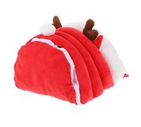 VILLFUL Christmas Reindeer Nest for Hamsters Guinea Pigs Small Animals Warm Sleeping House for Comfort and Resting Activities