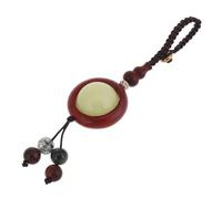 VILLFUL Classic Mobile Phone Lanyard with Glowing Stone Beads Vintage Keychain Lucky Gourd Charm for Wealth and Happiness Decorative Keychains for Smartphones and Keys