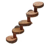 VILLFUL Climbing Ladder for Hamsters Birds Safe Durable Parrot Training Ladder Promotes Exercise Playtime for Pets to Jump Climb Enhances Health