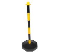 VILLFUL Collision Pillar Safety Cone Road Barrier for Traffic Control Movable and Water-fillable Design for Construction Sites and Parking Areas