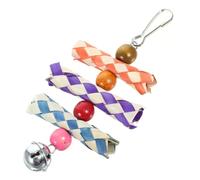 VILLFUL Colorful Parrot Chew Hanging Bird Shredding Foraging Cage Accessory Suitable for Cockatiels and Medium Birds