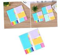 VILLFUL Colorful Tearable Memo Sticker Pads Practical Note Paper for Home Office School Use Smooth Surface Self-stick Plan Memo Notes for Organizing and To-do Lists