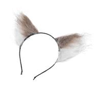 VILLFUL Cosplay Foxes Ear Headpiece Soft Plush Hairband for Themed Parties and Costume Gatherings