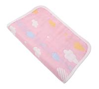VILLFUL Cute Breathable Bed Pad Washable Incontinence Mat for Toddlers and Boys and Girls for Bedwetting Soft Six-Layer Design