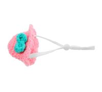 VILLFUL Cute Mini Hat for Small Pets Adjustable Hamster Hat Costume Accessory for Guinea Pigs Tiny Rats Adorable Floral Design for Festive Occasions