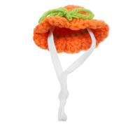 VILLFUL Cute Mini Knitted Hamster Hat for Small Pets Adjustable Decorative Chinchilla Hat Festive Outfit for Guinea Pigs Lizards More Adorable Photo Prop for Pets