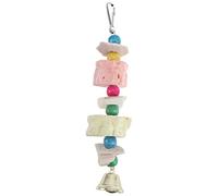 VILLFUL Cuttlefish Bone Pepper Wood Skewers Large Parrot Toys Bird Chew Toy Random Color