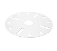 VILLFUL DIY Clock Face Template Acrylic Round Stencil with Precision Marking Guide and Seamless Scribing for Clock Making and Craft Projects, Easy to Carry and Store