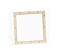 VILLFUL DIY Paper Making Frame with Mesh Screen Wooden Papermaking Mold Deckle for Handmade Paper Craft Traditional Educational Tool for Adults and Easy to Use